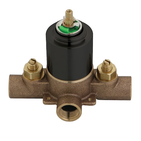 Kingston Brass Pressure Balanced Rough-In, Tub Shower Valve, Oil Rubbed Bronze KB655V